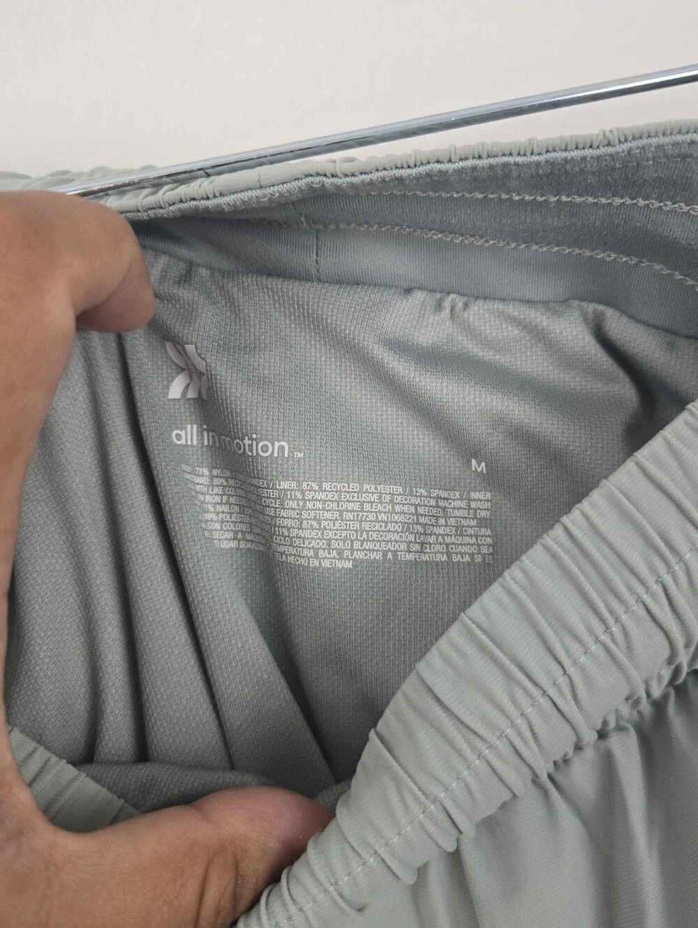 All In Motion Green Shorts - Picture 4 of 5
